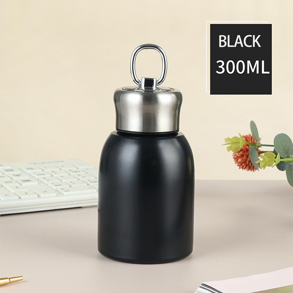 Матовый пухлый горшок для живота из нержавеющей стали 304 для студентов мужского и женского пола, вакуумная чашка, подарочная карманная чашка 10,5 унций