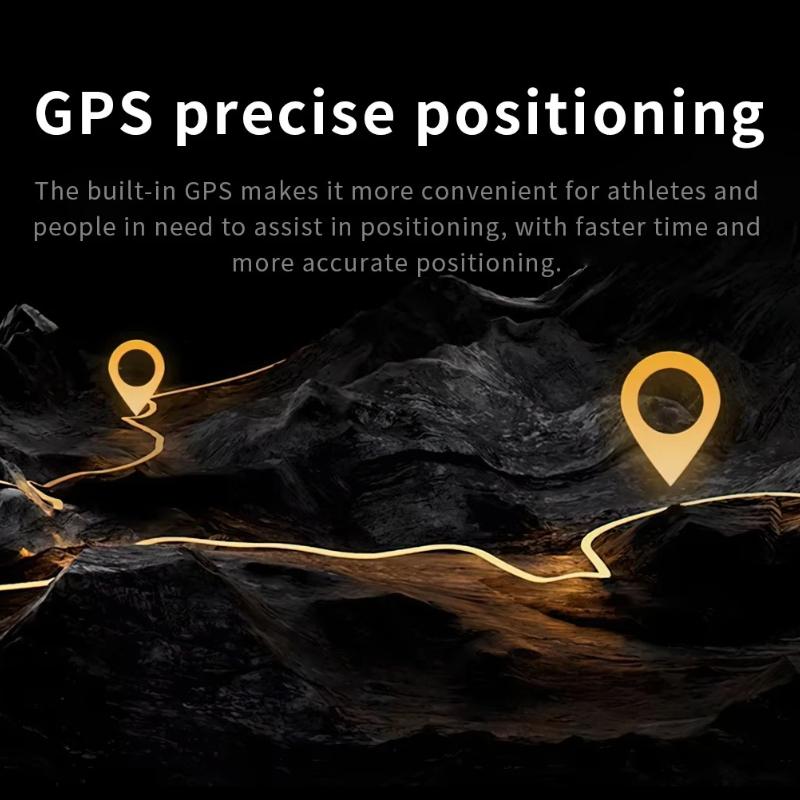 2026 Новые уличные военные умные часы для мужчин GPS-трекер Водонепроницаемые 730 мАч Здоровье Звонки Спортивный фитнес-браслет GPS-трекер Часы Для плавания