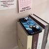 Чехол для Vivo Y22s Y22 Аниме Черная Кошка Звездное Облако Печать Чехол для Телефона Акриловая Жесткая Задняя Панель С Гибким Краем из ТПУ