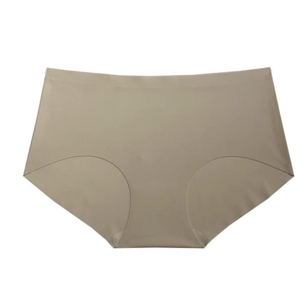 6Pcs/Set Women Seamless Panties Female Mixed Color Underwear Sexy Ice Silk Comfortable Mid Waist Underpants Girls Briefs Invisible Lingerie