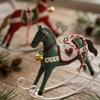 Retro Style Christmas Ornament Pendant Iron Desktop Decoration Ornament  For Christmas Tree