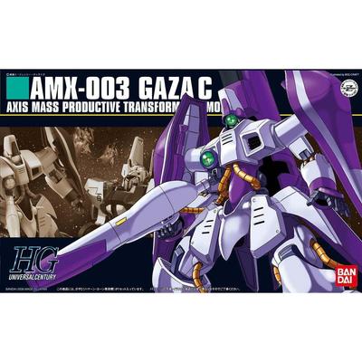 HGUC Мобильный доспех Z Гандам AMX-003 Газа C Индивидуальная модель Хаман Карн 1/144 Масштаб Предварительно окрашенная пластиковая модель