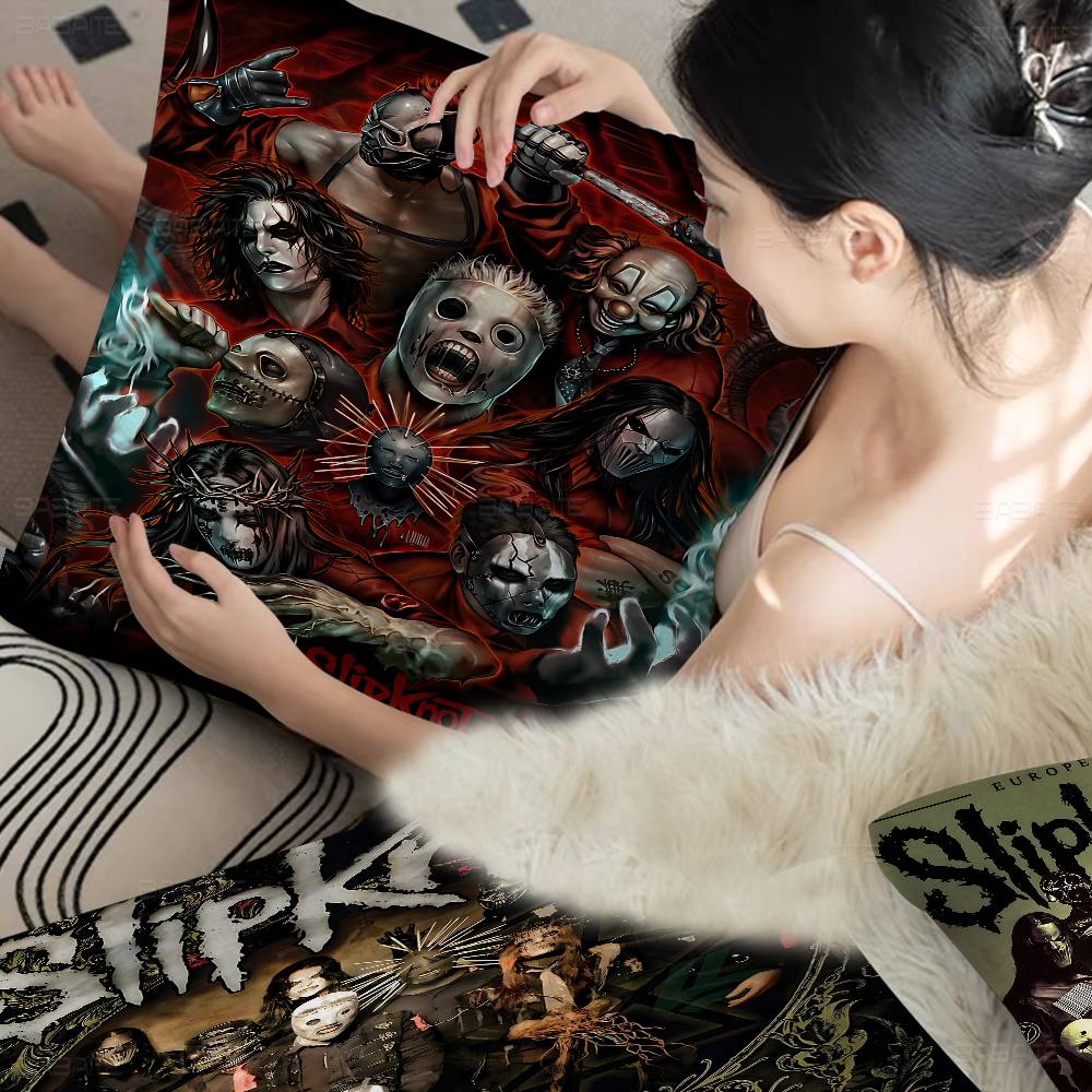 Подушка с изображением группы Rap Music S-Slipknot, дюймы, деревенский декор, декоративные наволочки для дивана