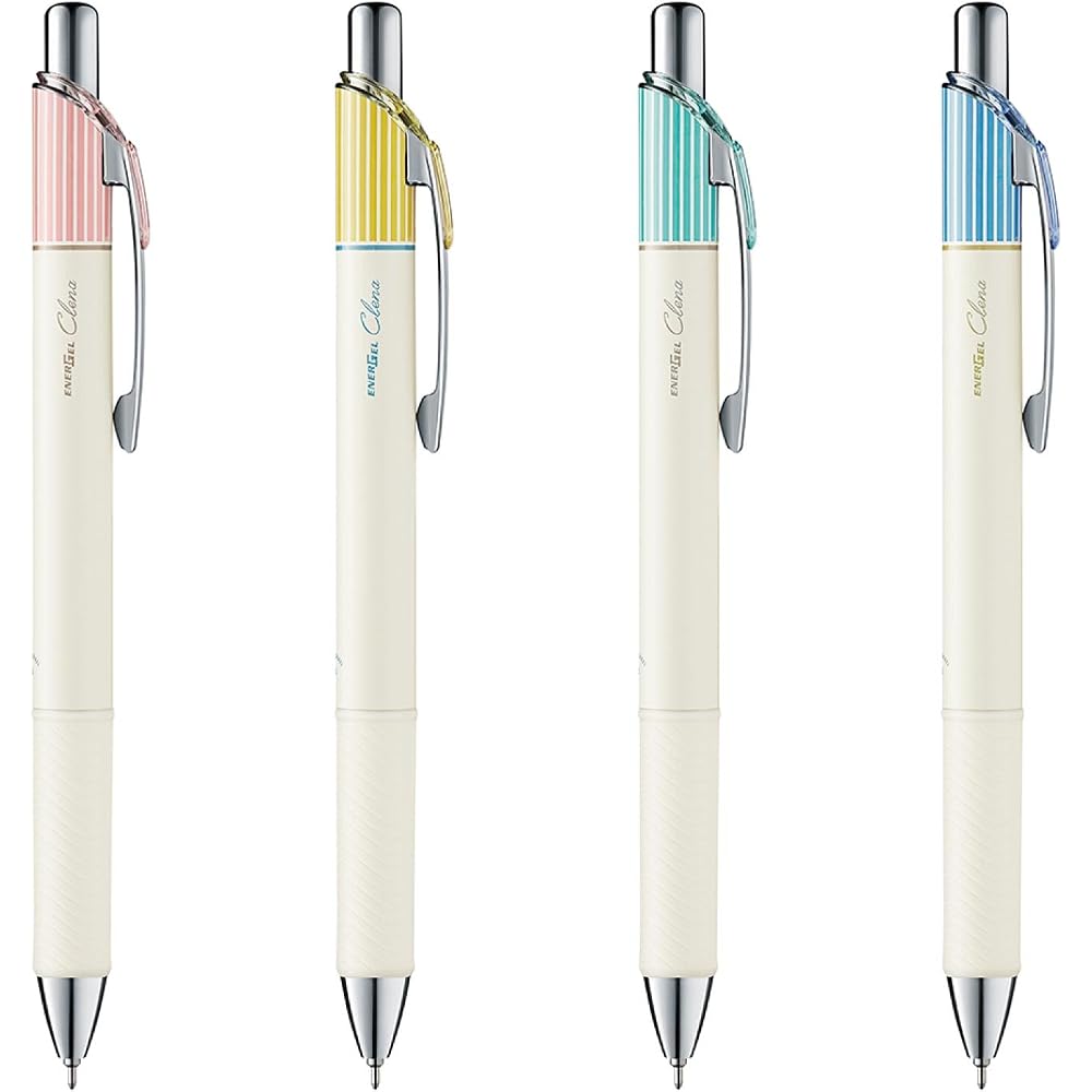 Шариковая ручка Pentel Гелевые чернила Гель Crena 0,5 мм BLN75L4STAMZ Черная 4
