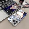 Чехол для телефона с аниме Гриффитом для iPhone 17 16 15 14 13 12 11 X XR XS Air Pro Max Plus Черный Цветной Серебристый Чехол