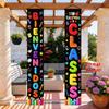 Porch Sign Bienvenidos Regreso Clases Blackboard 1 Pair Indoor Outdoor Decor