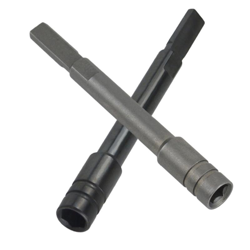 Convenient 83mm Extension Rod Sandblasted Finish Flat Adapter Design Extension Bar For Accuracy Work