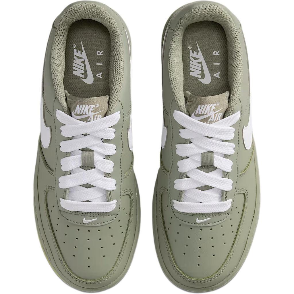 Nike Кроссовки Air Force 1 Lv8 Low top для скейтбординга Зеленые Белые Унисекс HQ1911-300