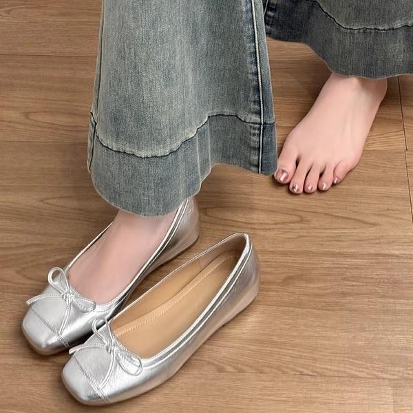 Версия из овчины~ кожаные маленькие туфли Мэри Джейн с внутренней высотой, женские французские ретро туфли-балетки с бантом, одинарные туфли