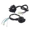 Pair of Universal 22mm Motorcycle Handlebar Switch Control Left & Right Side Horn