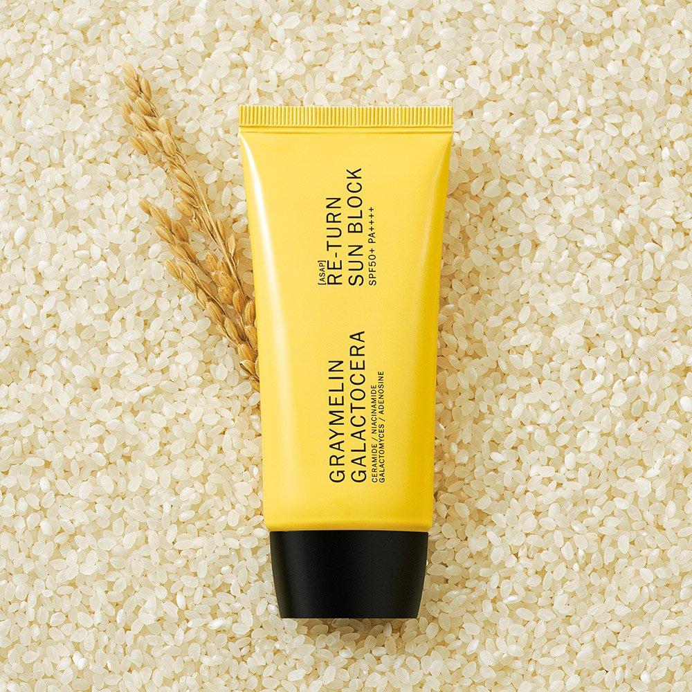 Graymelin Солнцезащитный крем Galactocera Return 50 мл [SPF50+/PA++++/Осветление и разглаживание морщин]