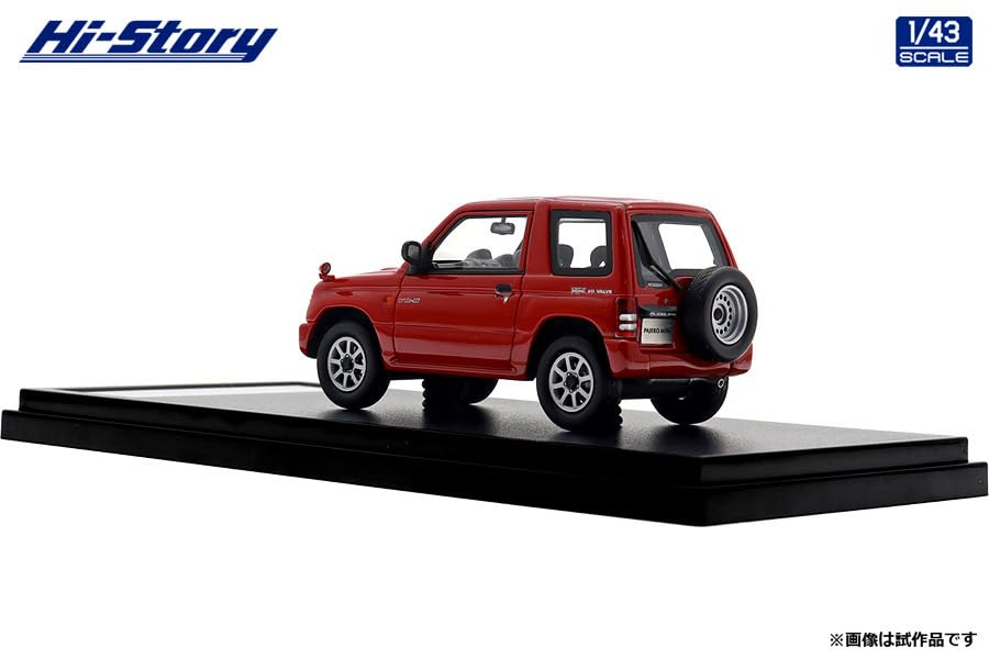 Hi Story Mitsubishi Pajero MINI Monaco Red Готовый продукт 1/43 VR-II (1994)