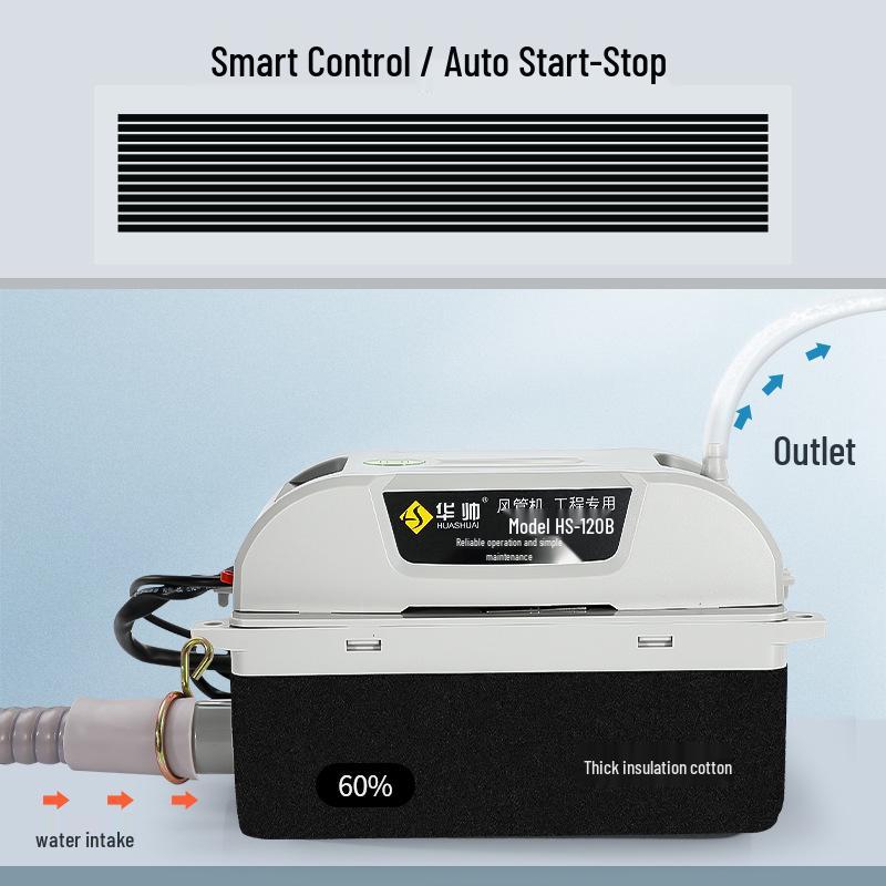 Huashuai 120B Automatic Drain Pump for Wall-Mounted Central AC Units