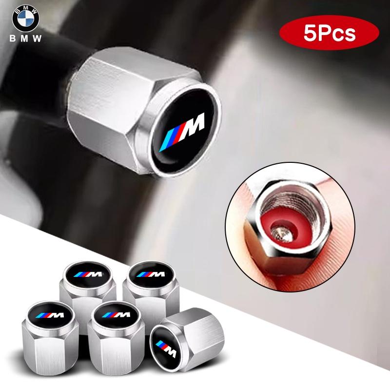 FD20-FD19-FD17-For BMW M M1 M2 M3 M4 M5 M6 M7 G82 G60 E46 G12 E83 G11 F39 E39 E60 5Pcs Aluminum Car Wheel Tire Valve Cap Dust Cover Accessories