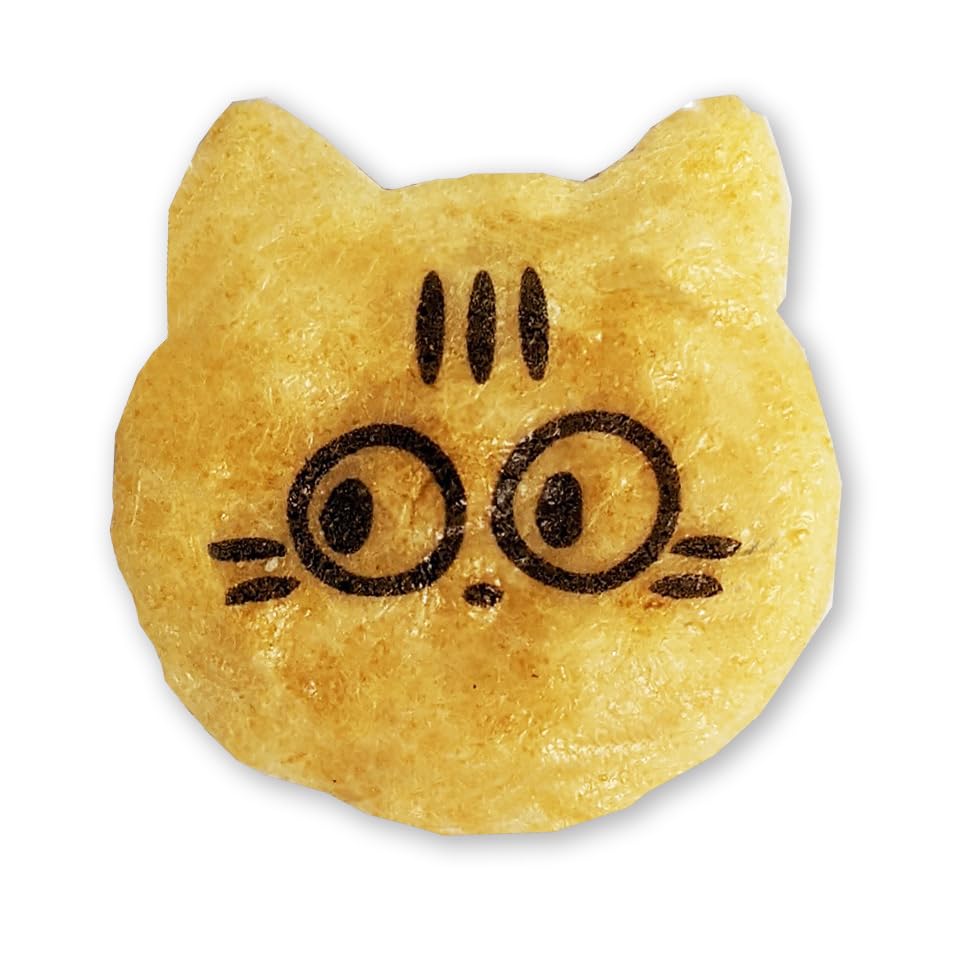 Senbei Gift Nyanko Senbei 10 штук x 2 штуки рисовые крекеры с персонажами [Stand Pack] (5 каждый) В форме кошки