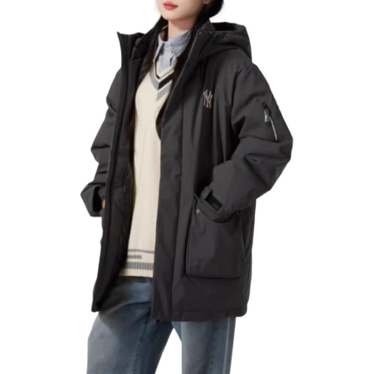MLB Down Jacket Unisex Charcoal Gray 3ADJB1446-50CGS