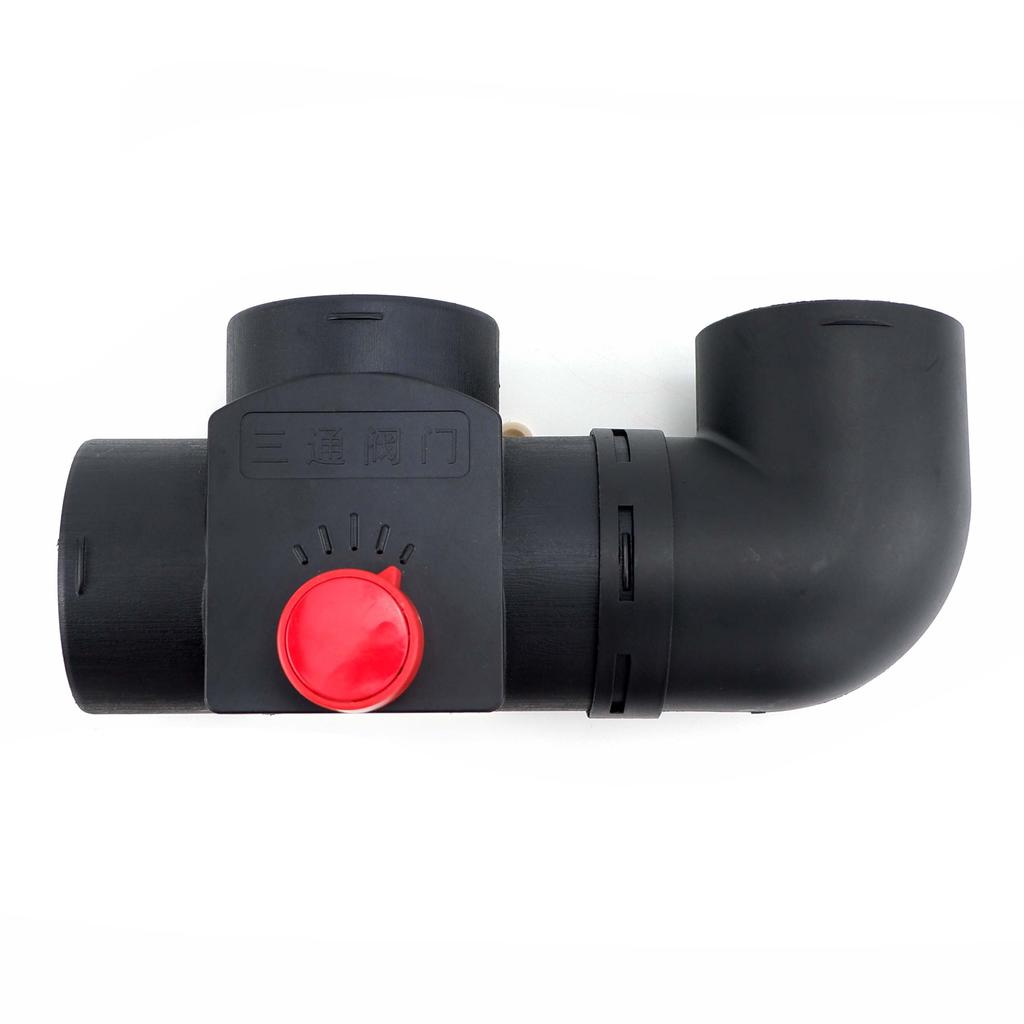 75 мм Клапан-заслонка Регулируемый Воздушный Дизельный Отопитель Вентиляционное Отверстие Воздуховод Т-образный Разветвитель + L Колено Соединитель для Автомобиля Грузовика Кемпера