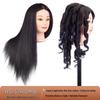 Apprentice Hair Styling Mannequin Head with Real Hair for Perming, Curling, and Makeup Practice