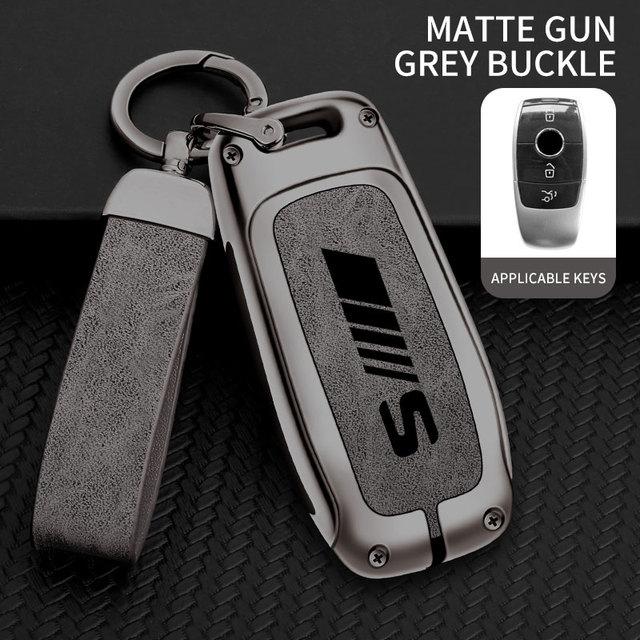 Чехол для ключей из цинкового сплава для Mercedes Benz S Class W221 W222 W223 S320 S350 S400 S450 S500, брелок для ключей Benz, аксессуары