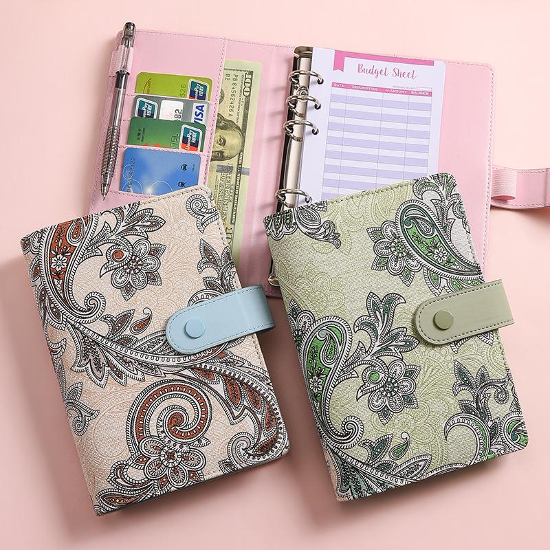 Новый красочный ретро-узор A6 PU кожаный переплет своими руками блокнот только обложки дневники книги расписания обложки школьные канцелярские принадлежности