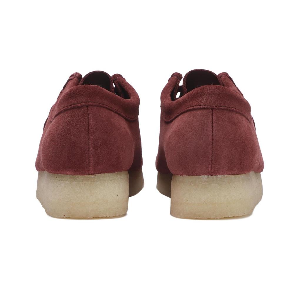 ClarkS W S Wallabee. 26179317 Глубокий Красный Sde
