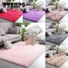 Long Plush INS Carpet Living Room Bedroom Full Bedside Tie-dye Carpets 4cm Thickness Home Nordic Style Soft Rugs