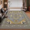 Богемия Золотой Делюкс Ковры для Гостиной Украшение Спальни Противоскользящие Коврики для Пола Большой Ковер Ковер для Гостиной Персидский Ковер Моющийся