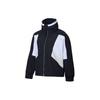 Color Block Design Vintage Casual Pleated Woven Long Sleeve Jacket Women Jackets Black 1388065-001