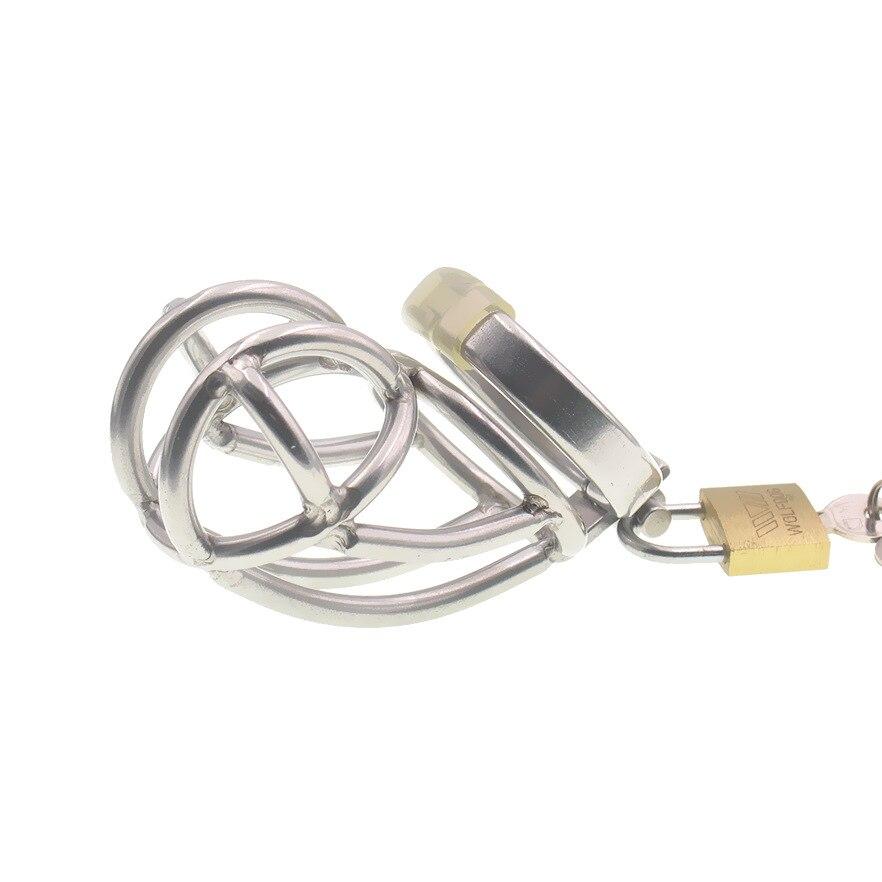 БДСМ клетка для пениса из нержавеющей стали, секс-инструменты для мужчин и взрослых, бондаж CB Lock, рабские кольца для пениса, пытки, пытки уретры, целомудрие