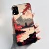 Black Phone Case For BLU G71 Plus (G71+ G71P) Shockproof For BLU G71 Plus (G71+ G71P) Little Rabbit In The Flowers Pattern Cover