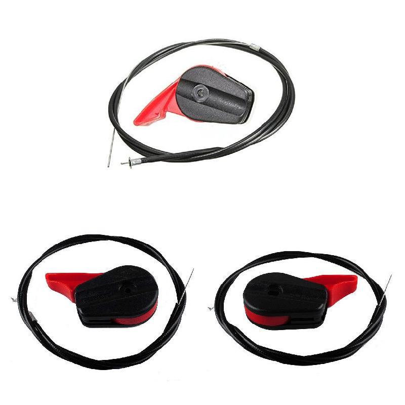 Lawn Mower Throttle Cable Switch Kit Garden Machine Fitting Throttle Cable Set for Electric Petrol Lawnmowers Repair Kit