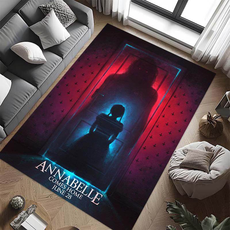 Doll Horror Unveiled carpet Living room and bedroom mats printing Christmas gifts Dormitory decoration Protective pad