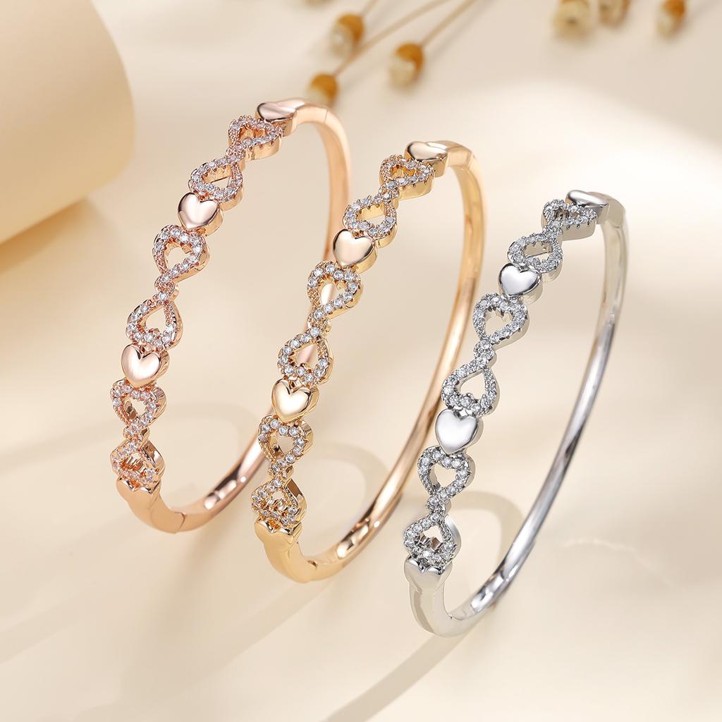 Jewelry, Light Luxury, Exquisite Love, Female Niche Design, High-end Sweet and Cute Bracelet