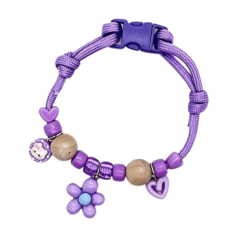 Safe Buckle Cat Collar Mosquito Prevent Pets Accessories Color Contrast Dog Collar Outdoor Use