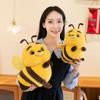 Плюшевая кукла Пчела с большими глазами – Милая подушка-компаньон и подарок на день рождения для детей