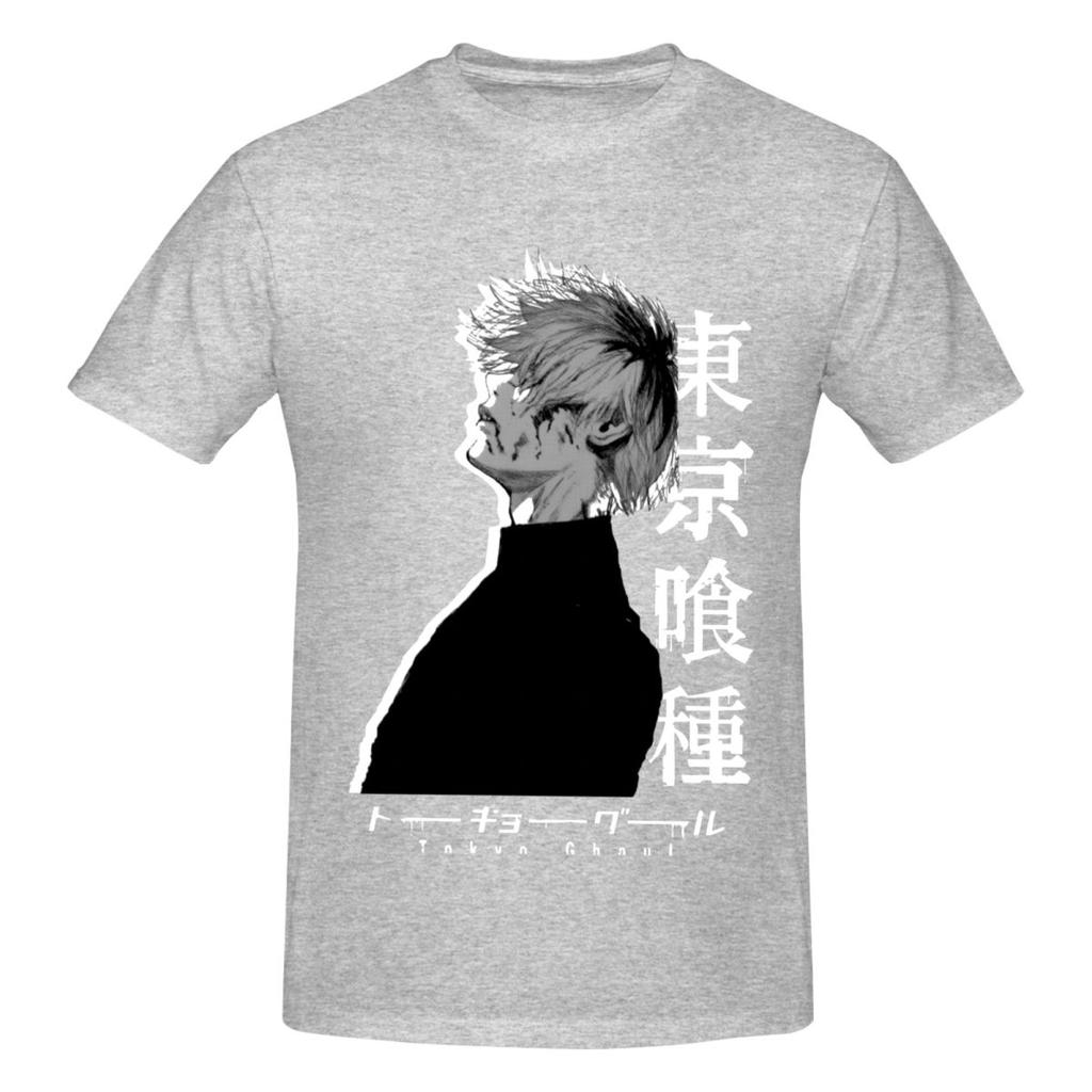 Unisex Kaneki Ken Tokyo Ghoul T Shirt Vintage Big Size Cotton Custom Sleeve T Shirt Unisex