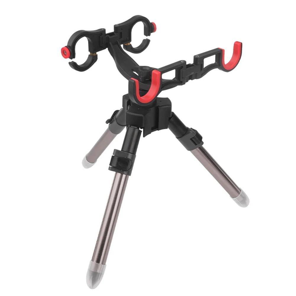 Треугольная стойка для удочек, регулируемая, складная, держатель для удочек, портативная, многофункциональная, для рыбалки на открытом воздухе