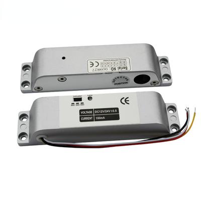 DC12V с таймером, отказоустойчивый электрический замок с засовом для дверного замка контроля доступа, открытая установка двери