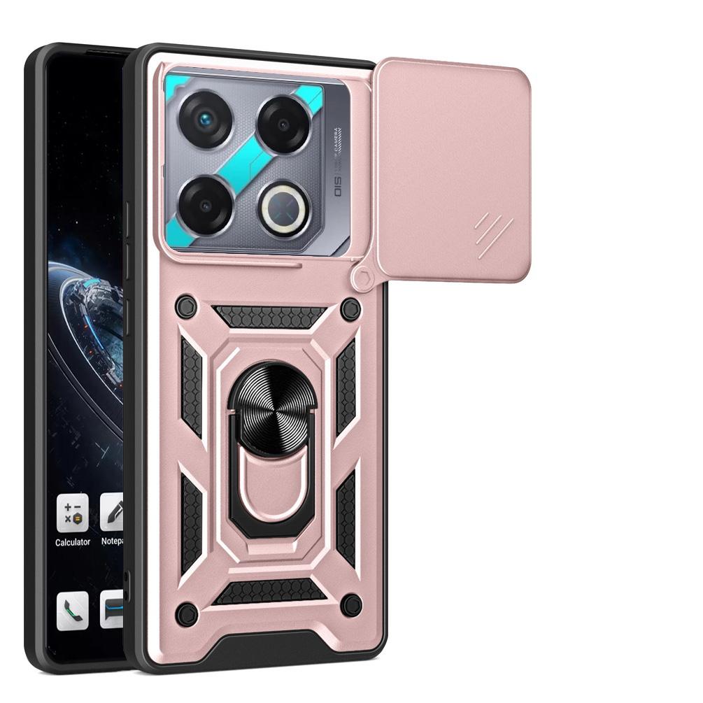Военный защитный чехол для камеры INFINIX GT 20 Pro GT20 Pro Infinix Note 40 Pro + Note 40 Pro Note40 Hybrid Ring Stand Противоударный чехол