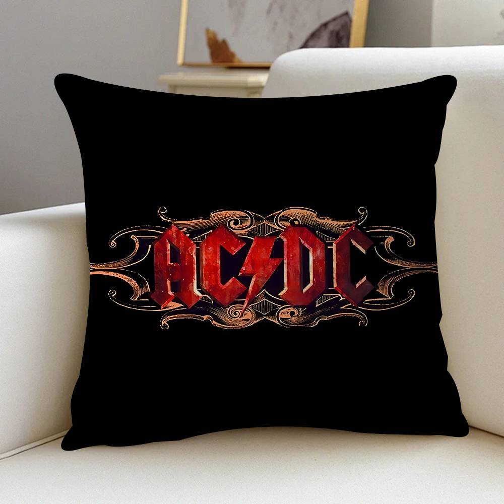 Музыка Искусство A-ACDC Наволочка Декоративная подушка Диван Домашний декор Наволочка Наволочки