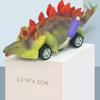 T-Rex Dinosaur Model Toys Four Wheel Pull Back Dinosaur Model Dino Toy Pull Back Car Dinosaur Toy
