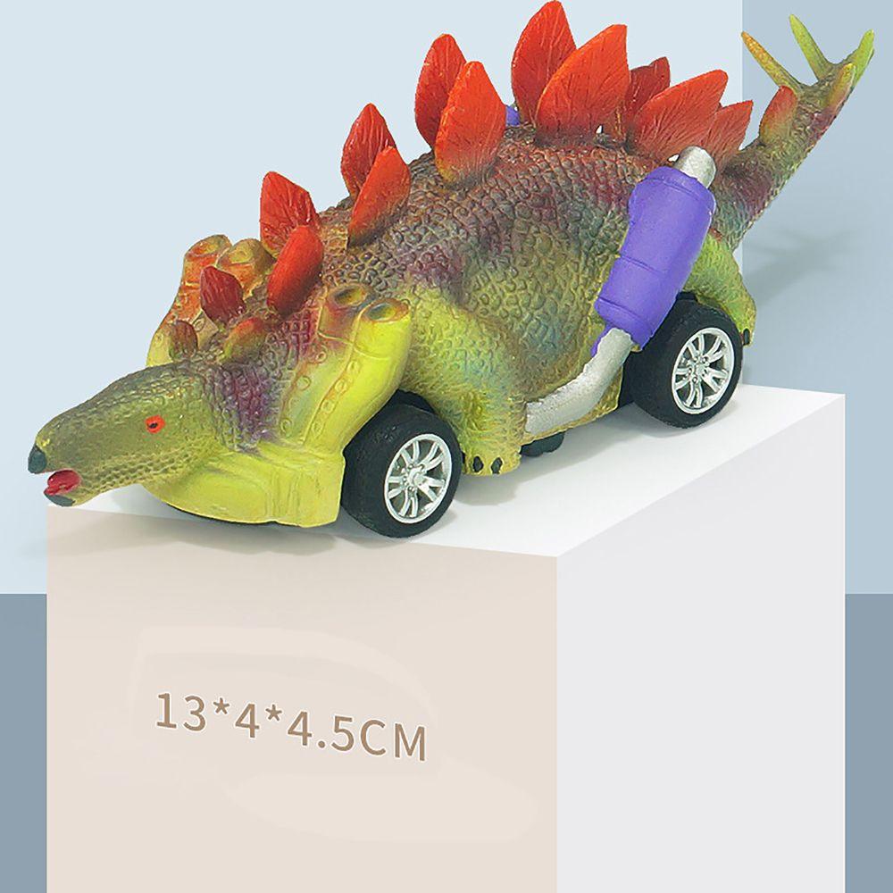 T-Rex Dinosaur Model Toys Four Wheel Pull Back Dinosaur Model Dino Toy Pull Back Car Dinosaur Toy