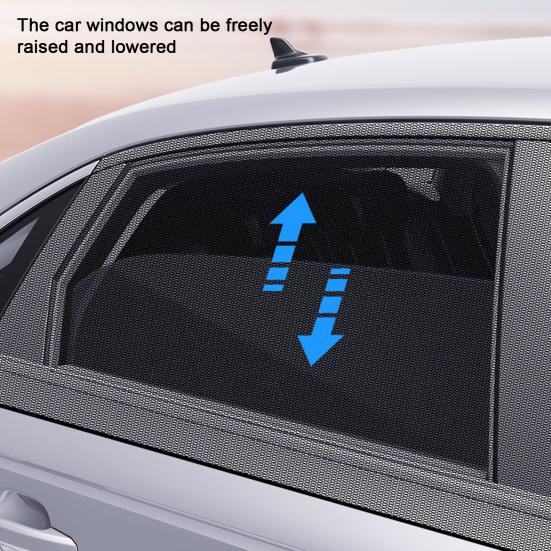 2 шт. солнцезащитные козырьки на боковое окно автомобиля, защита от ультрафиолета, защита от солнца, москитная сетка, занавеска от солнца на переднее и заднее окно автомобиля
