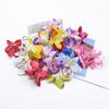 50/100pcs Artificial Plant Butterfly Orchid Hairpin Wall Wedding Bridal Bouquet Home Outdoor Garden Festival DIY Gift Decoration