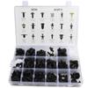 415 Pcs 18 Sizes Plastic Car SUV Trim Clips Retainer Panel Bumper Fastener With Contain Box
