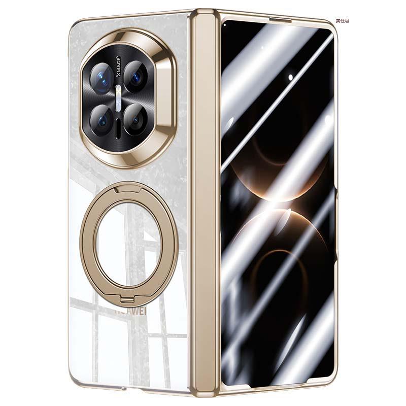 Применимо к чехлу для мобильного телефона Huawei matex7 с магнитом и пленкой, интегрированным 360-градусным кронштейном, прозрачным гальваническим покрытием, коллекционное издание X7 7-го поколения