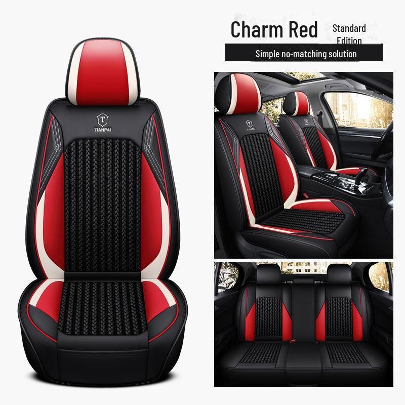 Чехлы для автомобильных сидений Binyue Cool 1.5T из кожи и ледяного шелка на все сезоны (2022)