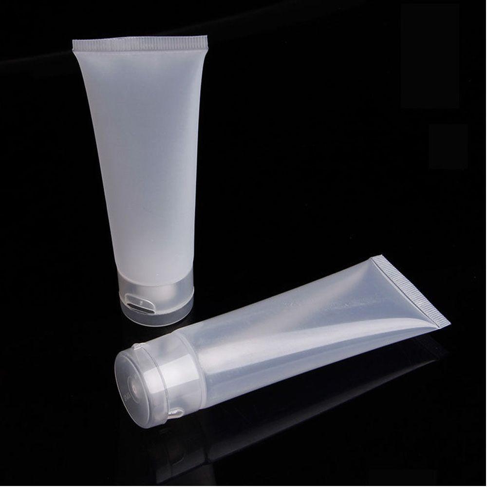Portable More Specifications Hand Cream Plastic Facial Cleanser Transparent Cosmetic Bottles
