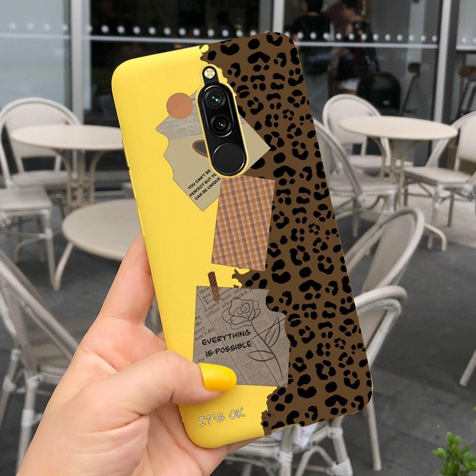 Чехол для Xiaomi Redmi 8 Redmi 8A Pro Модный узор Желейный Силиконовый Чехлы для Телефона Для Redmi8 8 A Pro Мягкая Задняя Крышка из ТПУ