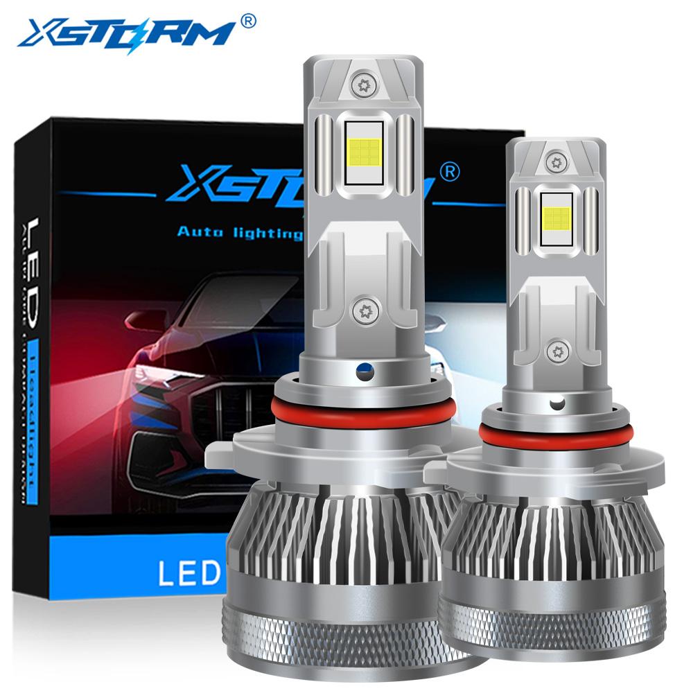 XSTORM H7 Светодиодная фара 30000 лм 100 Вт Автомобильные лампы Светодиодная фара H4 Canbus H1 H11 9005 9006 Автомобильный турбо свет 6500K 12V 24V
